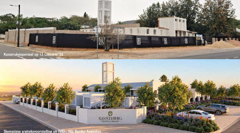 Omstrede muur by ou Riebeek-kerksaal gevel?
