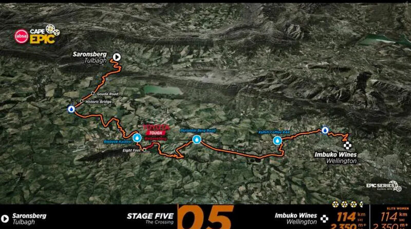 Cape Epic 2027: Ryers trap deur Riebeek-Kasteel